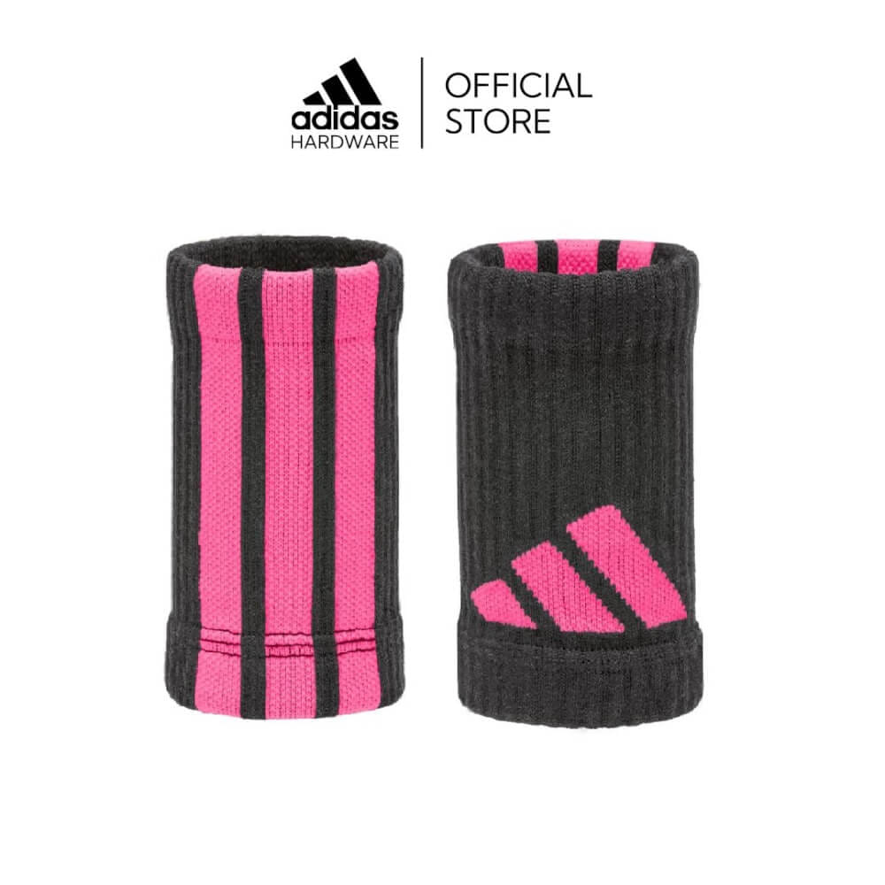 สายรัดข้อมือ ADIDAS 12 ซม. ADST-13403PK สีชมพู/ดำ 1 คู่_6